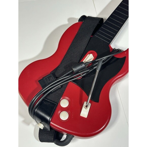 Guitar Hero PS2 Gibson Red Octane Wired Controller PSLGH Playstation 2 Tested - Picture 2 of 7